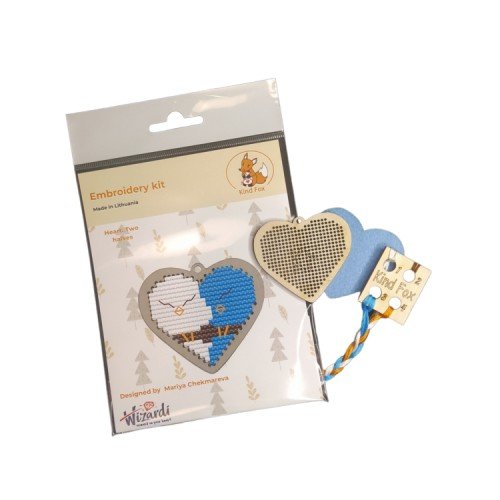 Kind Fox - Heart. Two halves