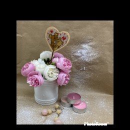 Kind Fox - Topper. Corazón. Osos