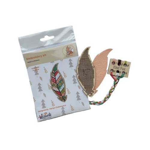 Kind Fox - Colourful Feather