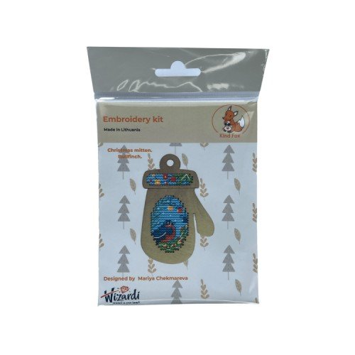 Kind Fox - Manopla de Navidad Camachuelo