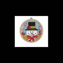 Kind Fox - Bola de Navidad "Muñeco de nieve