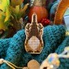 Kind Fox - Gnomo con sombrero marrón