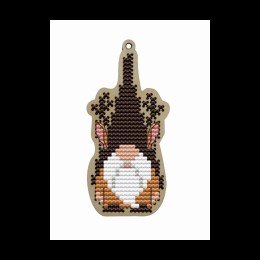 Kind Fox - Gnomo con sombrero marrón