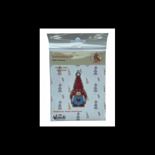 Kind Fox - Gnomo con corazón rojo