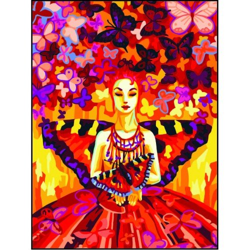 Printed tapestry canvas - Butterflies