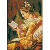 Printed tapestry canvas - The Reading Lady