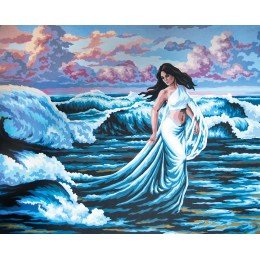 Printed tapestry canvas - Spirit of the Waves