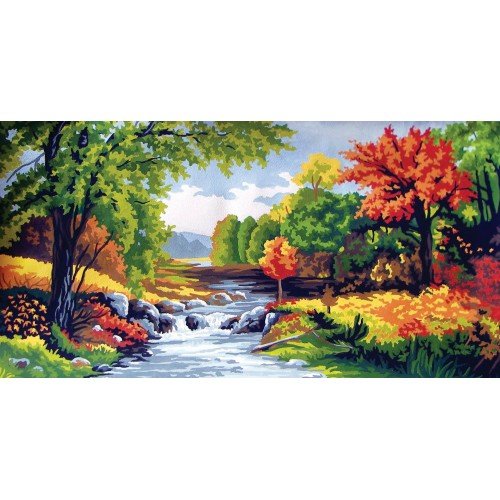 Printed tapestry canvas - Autumn Time