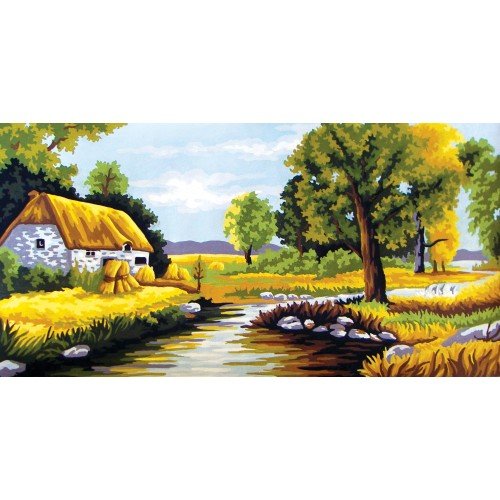 Printed tapestry canvas - Summer Time