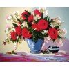 Printed tapestry canvas - Red Roses