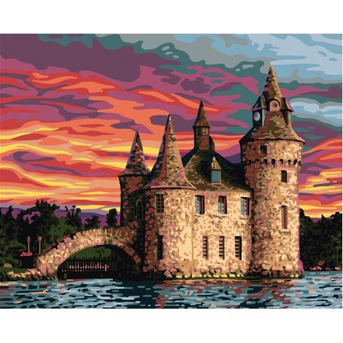 Printed tapestry canvas - Boldt Castle