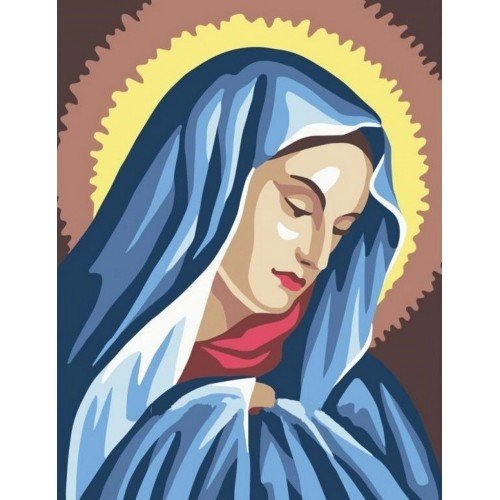 Printed tapestry canvas - Virgin Mary