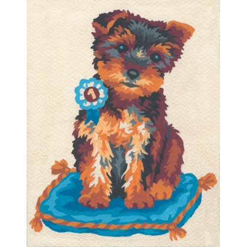 Printed tapestry canvas - Prize Winning Terrier