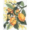 Printed tapestry canvas - Lemons