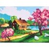 Printed tapestry canvas - Spring Time