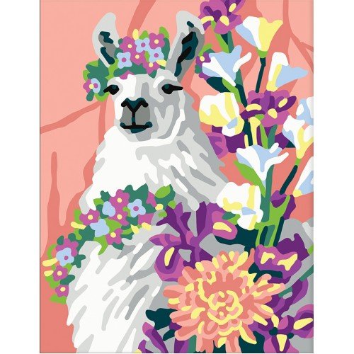 Printed tapestry canvas - Lama2