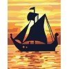 Printed tapestry canvas - Sails on the sunset
