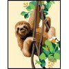 Printed tapestry canvas - Sloth