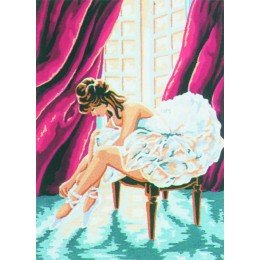 Printed tapestry canvas - The Ballerina