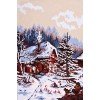 Printed tapestry canvas - Snow Scene