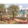 Printed tapestry canvas - Autumn Scene