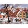 Printed tapestry canvas - Winter Scene