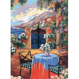 Printed tapestry canvas - The Terrace