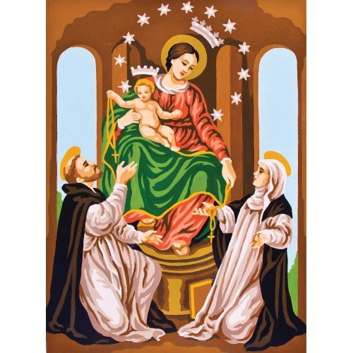 Printed tapestry canvas - Virgin with the child