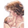 Printed tapestry canvas - Mother and Child