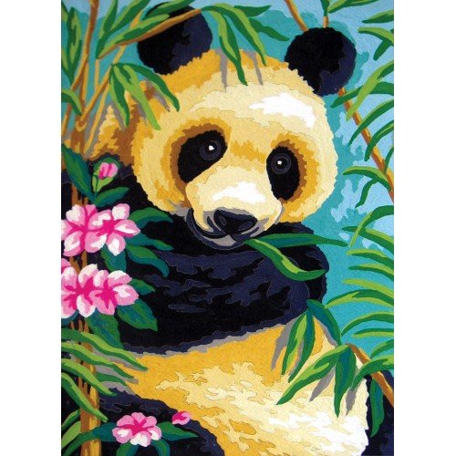 Printed tapestry canvas - Panda