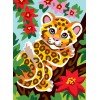 Printed tapestry canvas - Leopard