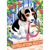 Printed tapestry canvas - Puppy