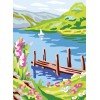 Printed tapestry canvas - Lake