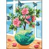 Cañamazo estampado - Bonsai