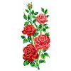 Printed tapestry canvas - Red Roses