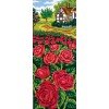 Printed tapestry canvas - Rose Field