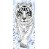 Printed tapestry canvas - Tiger