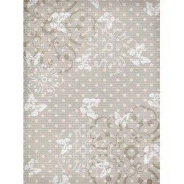 Patterned Aida canvas KD-020