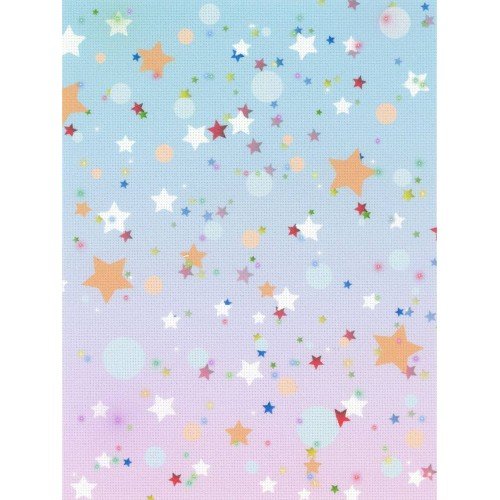 Patterned Aida canvas KD-096