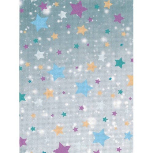 Patterned Aida canvas KD-164
