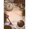 Patterned Aida canvas KD-182
