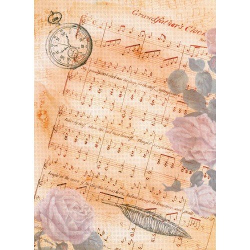 Patterned Aida canvas KD-211