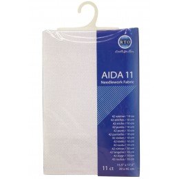 Fabric RTO Aida 11ct. white