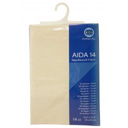 Fabric RTO Aida 14ct. ecru