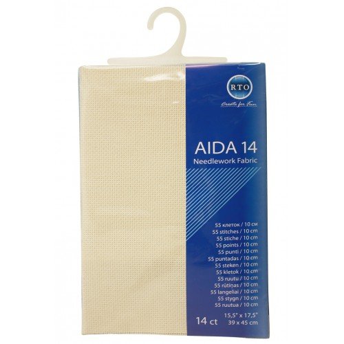 Cañamazo RTO Aida 14ct. crudo