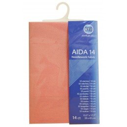 Fabric RTO Aida 14ct. pink