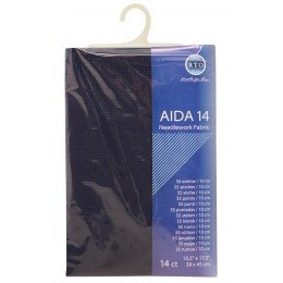 Fabric RTO Aida 14ct. navy