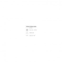 Fabric Zweigart 14ct. Stern-Aida 3706/101 white