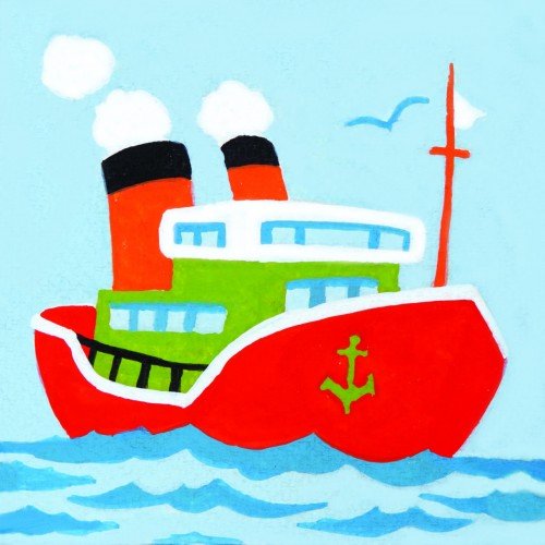 Collection D`Art - Barco de vapor