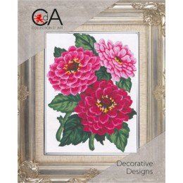 Collection D'Art - Zinnias